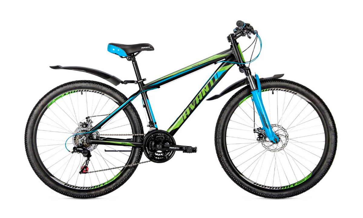 Фотографія Велосипед Avanti SPRINTER 26" (2020) 2020 Зелено-синій 